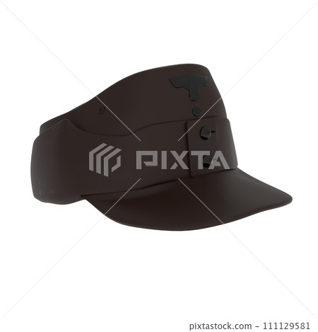 Commander Cap isolated on white background Commander Cap isolated on white background 111129581