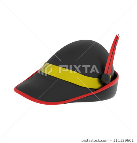 Luxury Hat isolated on white background Luxury Hat isolated on white background 111129601