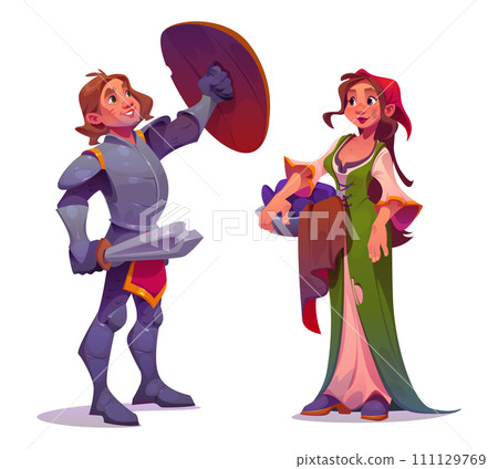 People character of medieval age 111129769