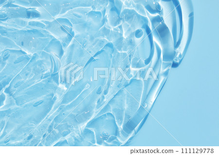 水凝膠波藍色紋理背景 111129778