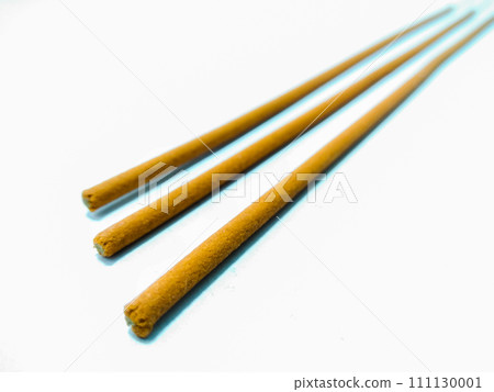 A picture of agarbatti isolated on white background A picture of agarbatti isolated on white background 111130001