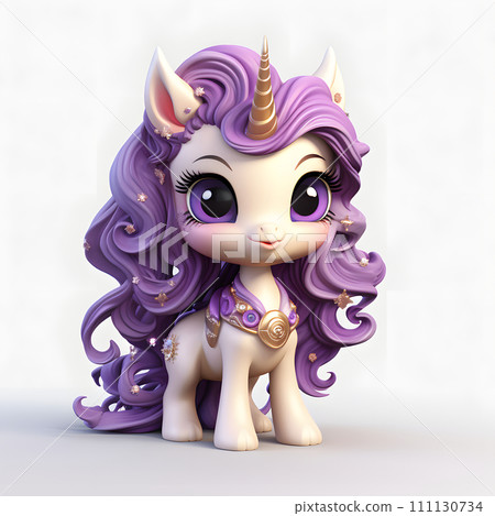 紫色頭髮的獨角獸 111130734