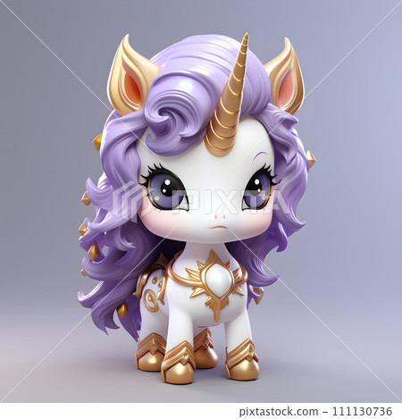 紫色頭髮的獨角獸 紫色頭髮的獨角獸 111130736