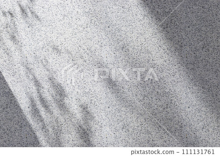 Sunshine, tree shadows, various texture backgrounds. 3d rendering. 111131761