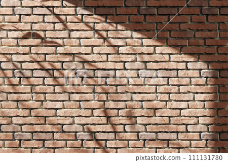 Sunshine, tree shadows, various texture backgrounds. 3d rendering. 111131780