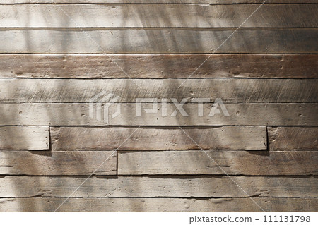 Sunshine, tree shadows, various texture backgrounds. 3d rendering. 111131798