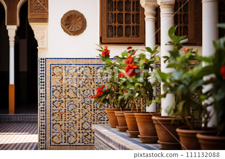 Moroccan Courtyard Aesthetics Moroccan Courtyard Aesthetics 111132088