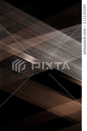 Abstract Brown Textured Threads with Artistic Patterns Abstract Brown Textured Threads with Artistic Patterns 111132205