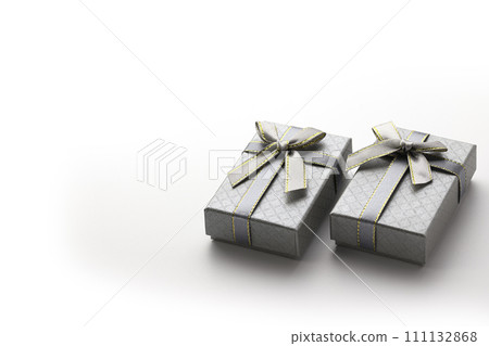 Present gift box image material 111132868