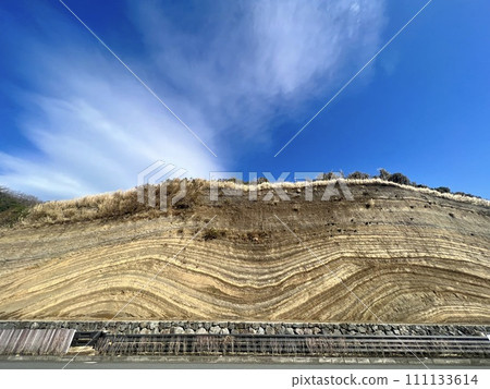 Izu Oshima stratigraphic precious section 111133614