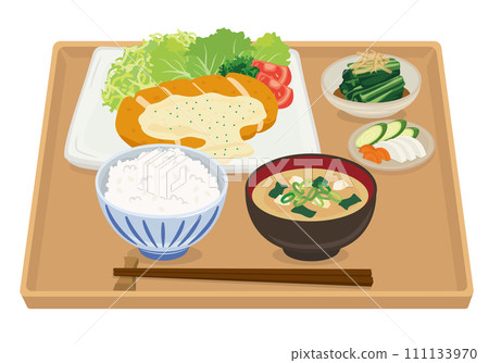 Fried food_Chicken Nanban set meal (tartar sauce) Fried food_Chicken Nanban set meal (tartar sauce) 111133970