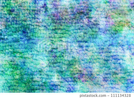 Watercolor style grunge texture (blue/green) 111134328