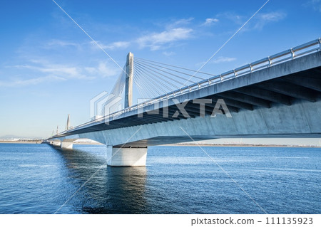 橫跨三重縣伊勢灣岸高速公路的Twinkle（灣岸木曾川大橋） 111135923