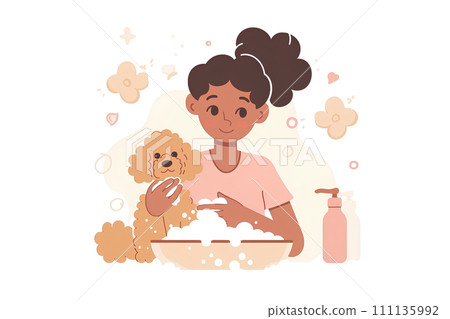 玩具貴賓犬洗髮精 111135992