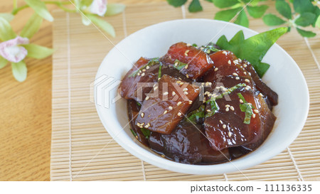 Pickled tuna image 111136335