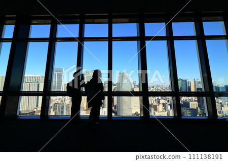 從東京鐵塔展望台看到的風景 從東京鐵塔展望台看到的風景 111138191