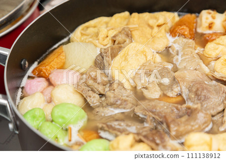 The ingredients of oden 111138912
