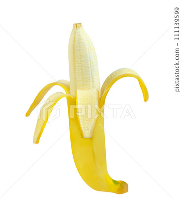 ripe banana isolated ripe banana isolated 111139599