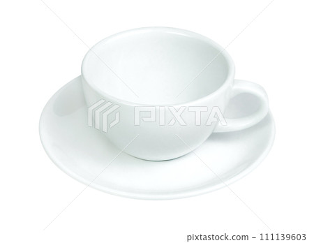cup coffee isolated 111139603