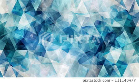 Geometric painting-like background containing triangular and other geometric patterns and shapes Geometric painting-like background containing triangular and other geometric patterns and shapes 111140477