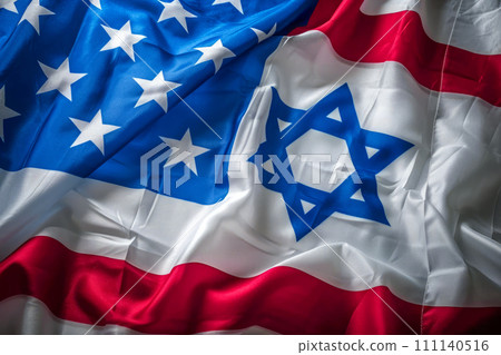 Concept if US and Israeli international friendship. Middle east policy, relationship and politics Concept if US and Israeli international friendship. Middle east policy, relationship and politics 111140516