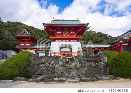 Akama Shrine in Shimonoseki City, Yamaguchi Prefecture 111140588