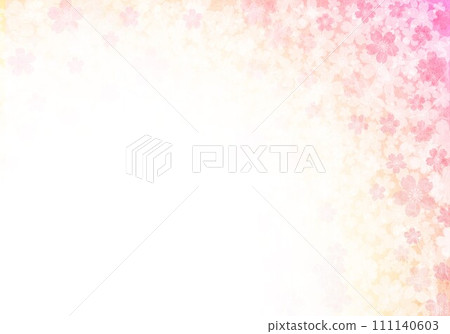 Japanese paper background with floral pattern 111140603