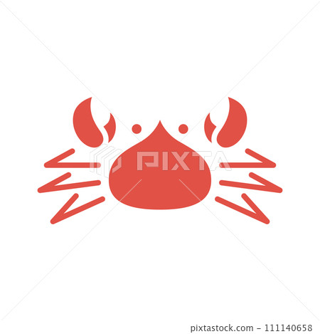 日本蟹圖標 111140658