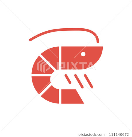 日本蝦圖標 111140672