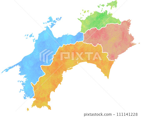 四國地區顏色編碼 四國地區顏色編碼 111141228