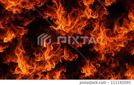 Warm bonfire burning in the night Warm bonfire burning in the night 111142095