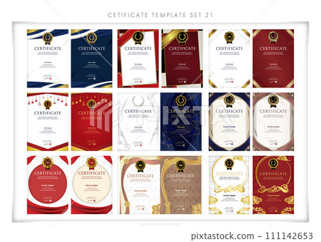 得獎證書、表揚證書、邀請函一套21（18種） 111142653