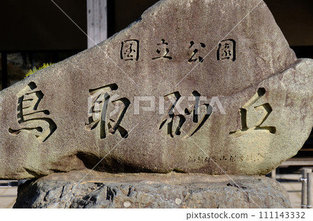 Tottori Sand Dunes/Stone Monument 111143332