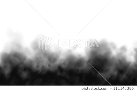 Background of black smoke rising 111143396