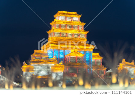 Harbin International Ice and Snow Sculpture Festival is an annual winter festival that takes place in Harbin, China. It is the world largest ice and snow festival. 111144101