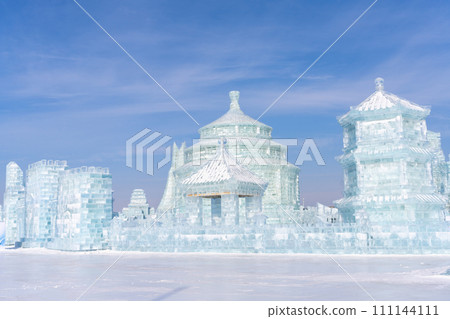 Harbin International Ice and Snow Sculpture Festival is an annual winter festival that takes place in Harbin, China. It is the world largest ice and snow festival. 111144111
