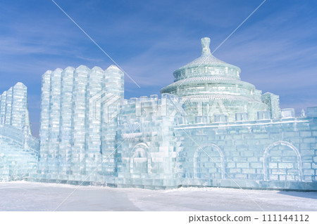 Harbin International Ice and Snow Sculpture Festival is an annual winter festival that takes place in Harbin, China. It is the world largest ice and snow festival. 111144112