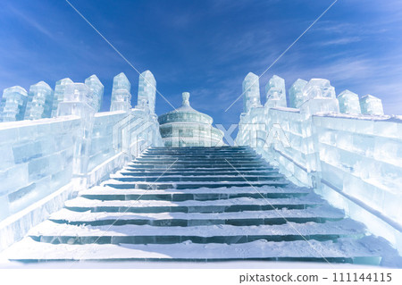 Harbin International Ice and Snow Sculpture Festival is an annual winter festival that takes place in Harbin, China. It is the world largest ice and snow festival. Harbin International Ice and Snow Sculpture Festival is an annual winter festival that takes place in Harbin, China. It is the world largest ice and snow festival. 111144115