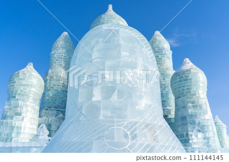 Harbin International Ice and Snow Sculpture Festival is an annual winter festival that takes place in Harbin, China. It is the world largest ice and snow festival. 111144145