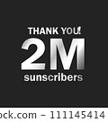 Social media followers subscribers celebration  111145414
