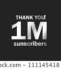 Social media followers subscribers celebration  111145418