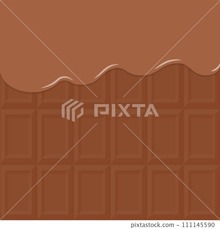 Melting Chocolate - Design materials for chocolate bars, sweets, candy making, and Valentine's Day Melting Chocolate - Design materials for chocolate bars, sweets, candy making, and Valentine's Day 111145590