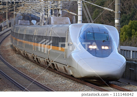 Sanyo Shinkansen Okayama-Aioi JR West 700 series 7000 series E2 formation (Hakata) Hikari RailStar 111146842
