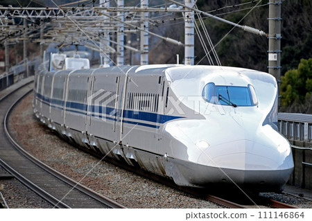 Sanyo Shinkansen Okayama-Aioi JR West N700A series 4000 series F19 formation (Hakata) Nozomi Hikari 111146864