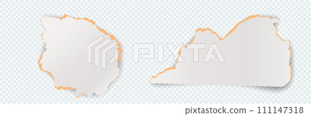 Set of torn paper with torn adges Set of torn paper with torn adges 111147318