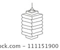 Lantern for saint martin day or laternenumzug,traditional in europe and germany 111151900