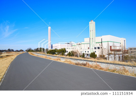 環境中心 清澈的冬景 從荒川岸看到的景色 111151934