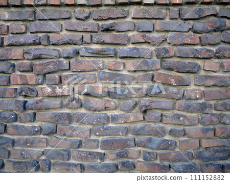 Brick and Cement Wall 111152882