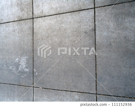 Dirty Square Pattern Grey Sidewalk Dirty Square Pattern Grey Sidewalk 111152936
