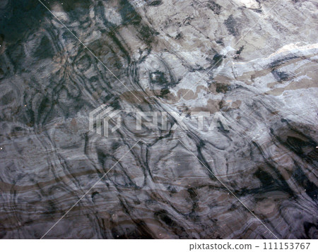 Oil slicked dark water Oil slicked dark water 111153767